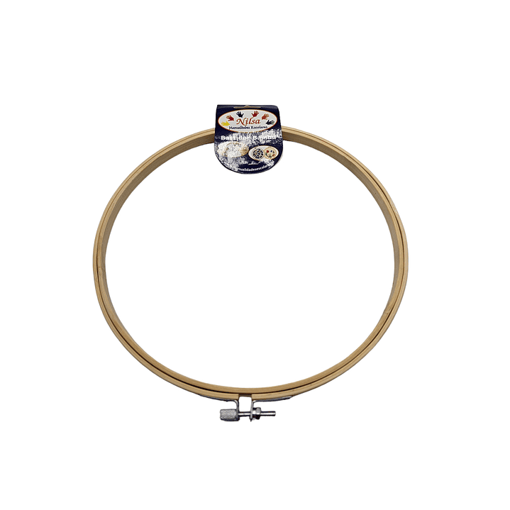 Bastidor Redondo para Bordar de Bambu 1