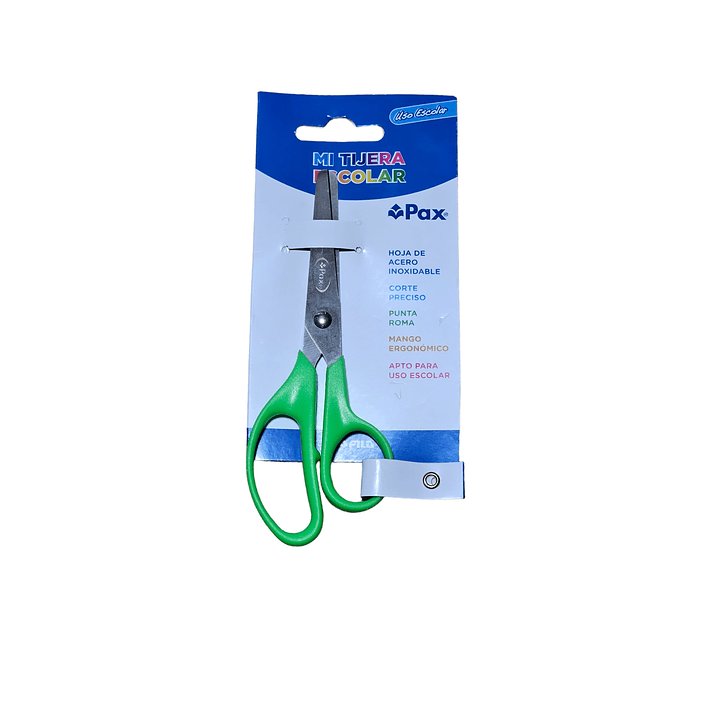 Tijera escolar pax punta roma 1