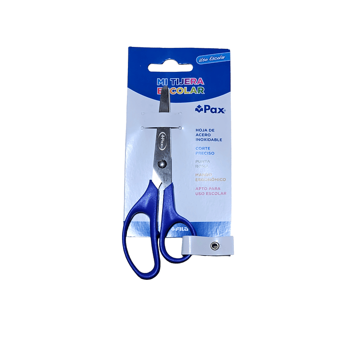 Tijera escolar pax punta roma 2