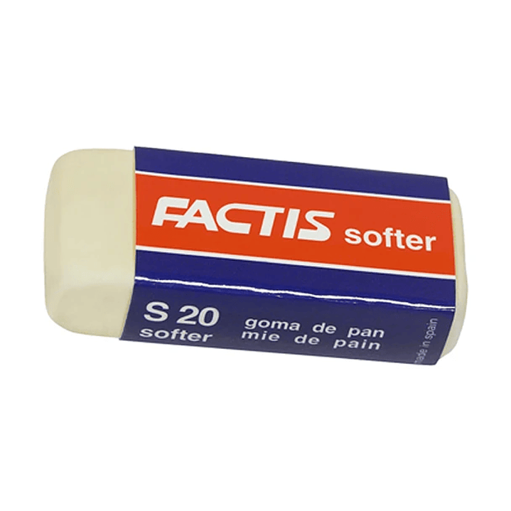 Goma Factis S20 miga de pan suavizada 1