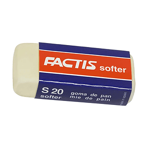 Goma Factis S20 miga de pan suavizada