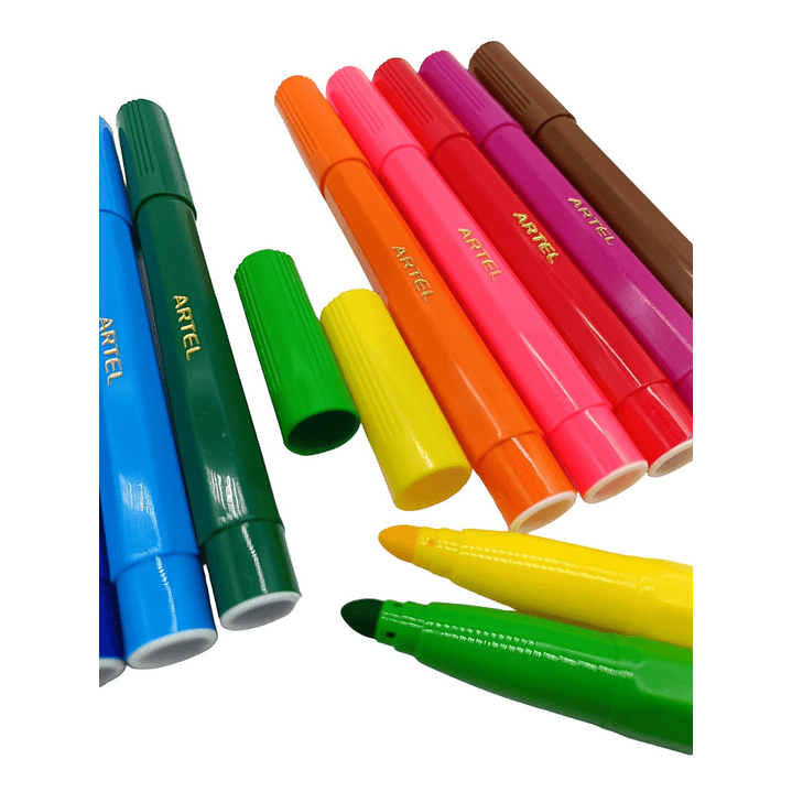 Estuche 12 Marcadores Maxi Artel 4