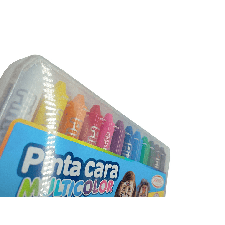 Pinta Caritas 12 Colores Artel 4