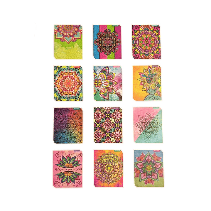 Pack 10 Cuadernos Universitarios Proarte 100hjs. Mandala 1