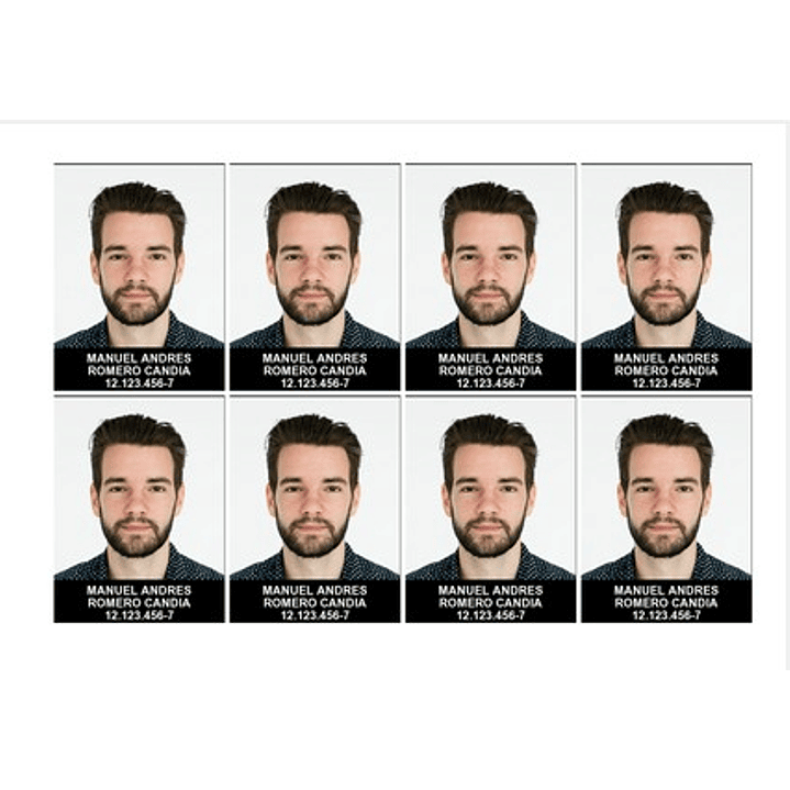 Foto Carnet Escolar 3x4Cms 1