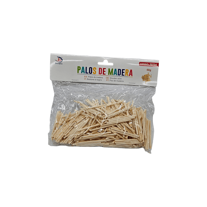 Palotines de Madera Natural 50g 1