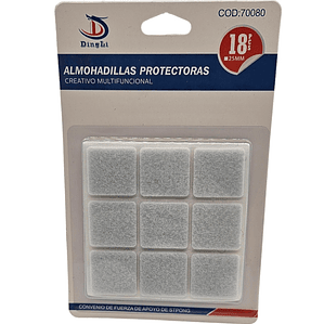 Protectores de Felpa adhesivos.