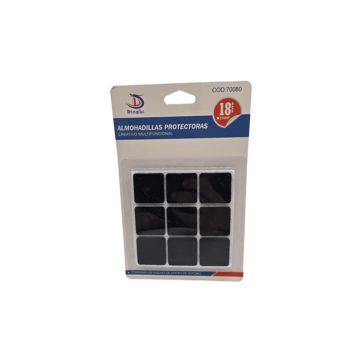 Protectores de Felpa adhesivos. 2