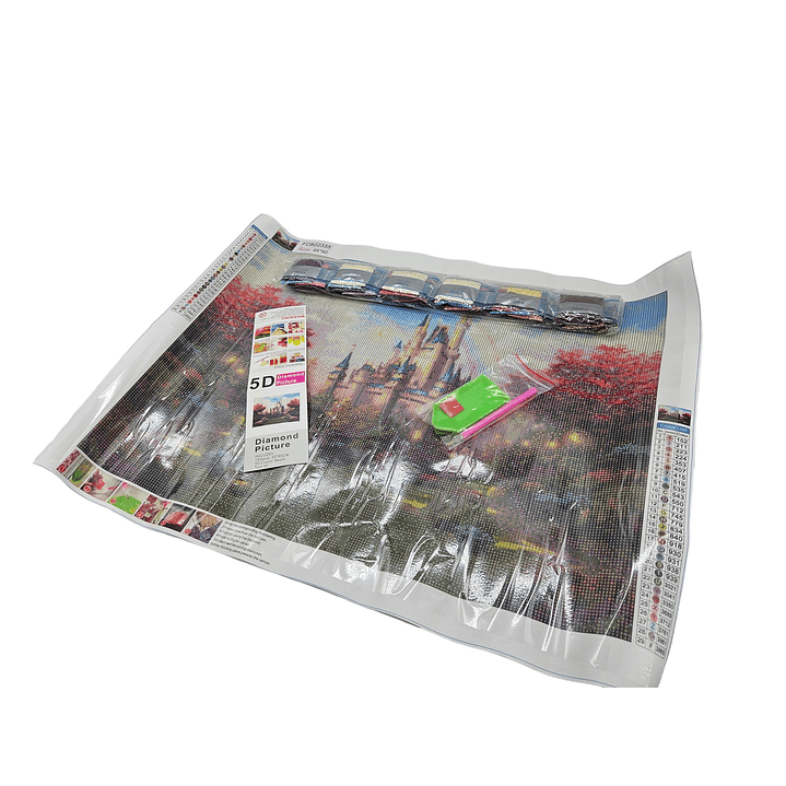 Kit De 5d Pintura Diamante - Diamond Painting 50x65cm 9