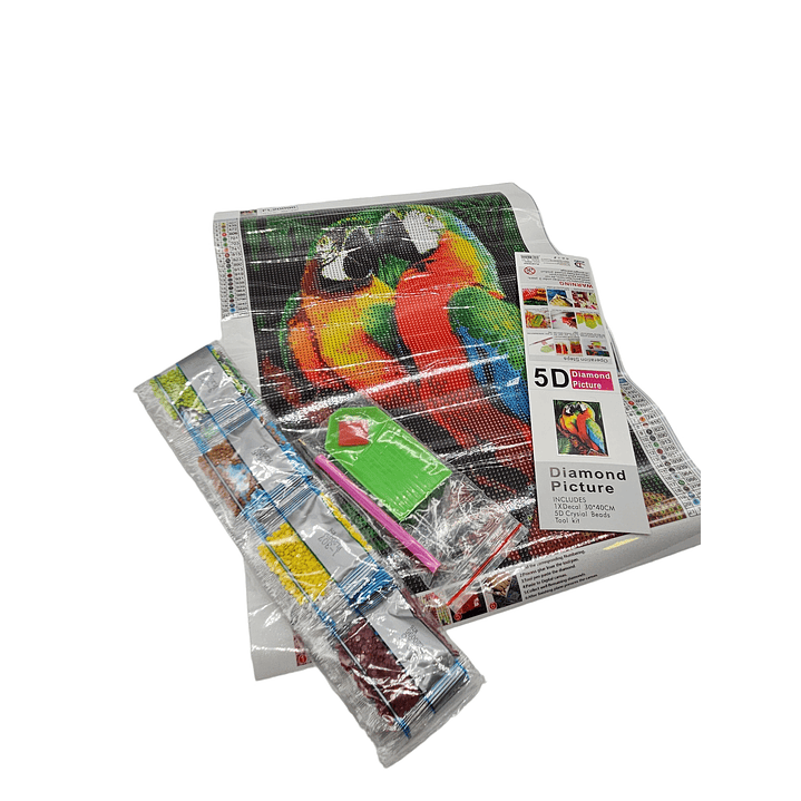 Kit De 5d Pintura Diamante - Diamond Painting 30x40cm 8