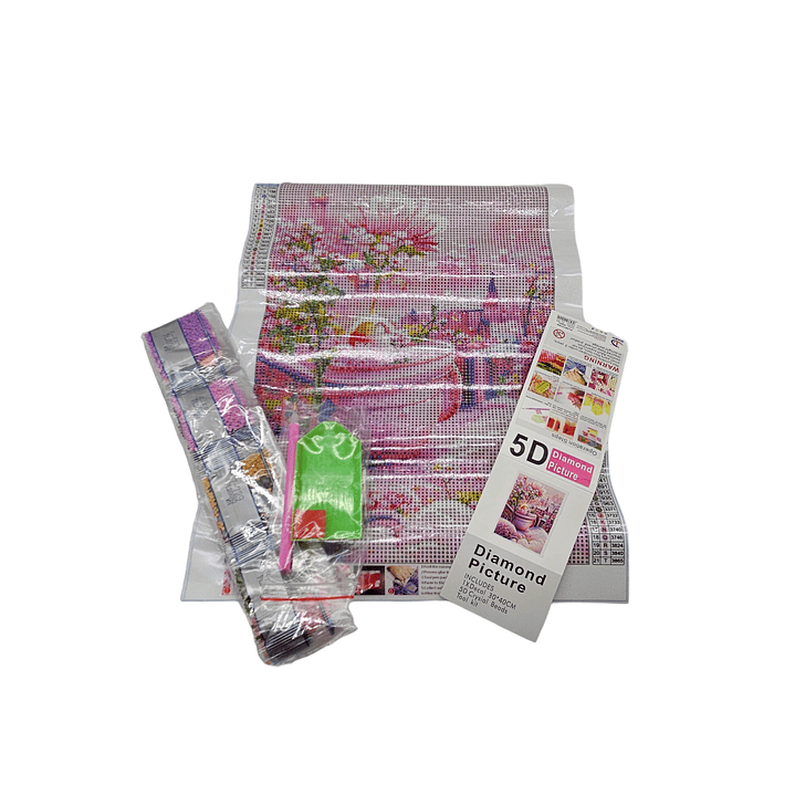 Kit De 5d Pintura Diamante - Diamond Painting 30x40cm 10