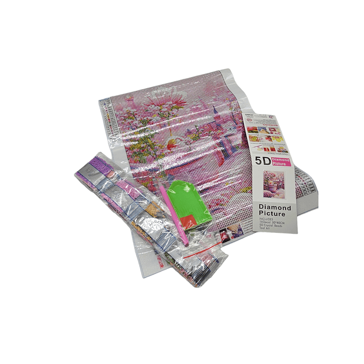 Kit De 5d Pintura Diamante - Diamond Painting 30x40cm 11