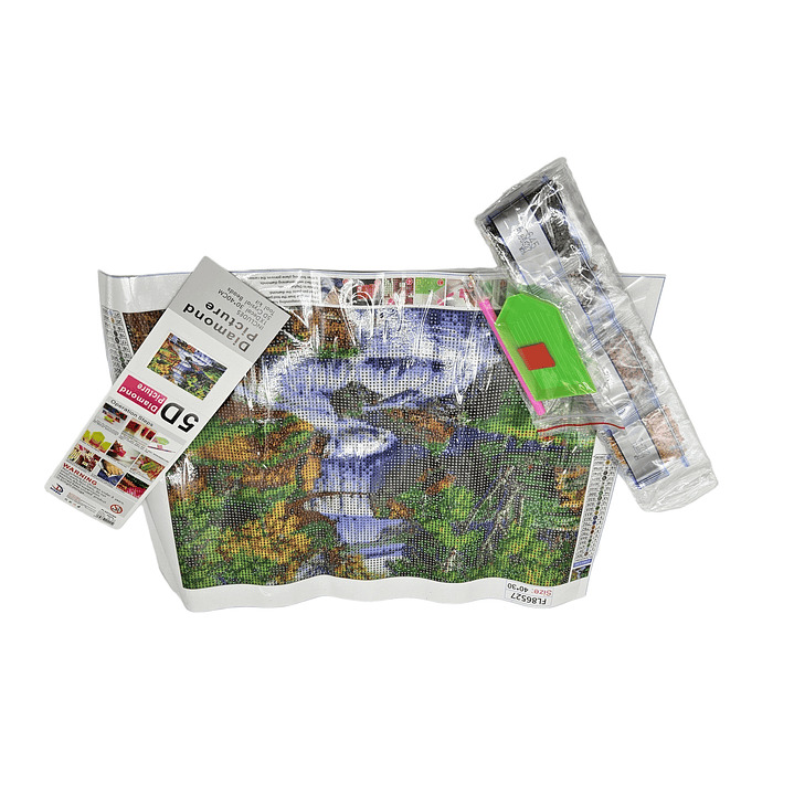 Kit De 5d Pintura Diamante - Diamond Painting 30x40cm 13