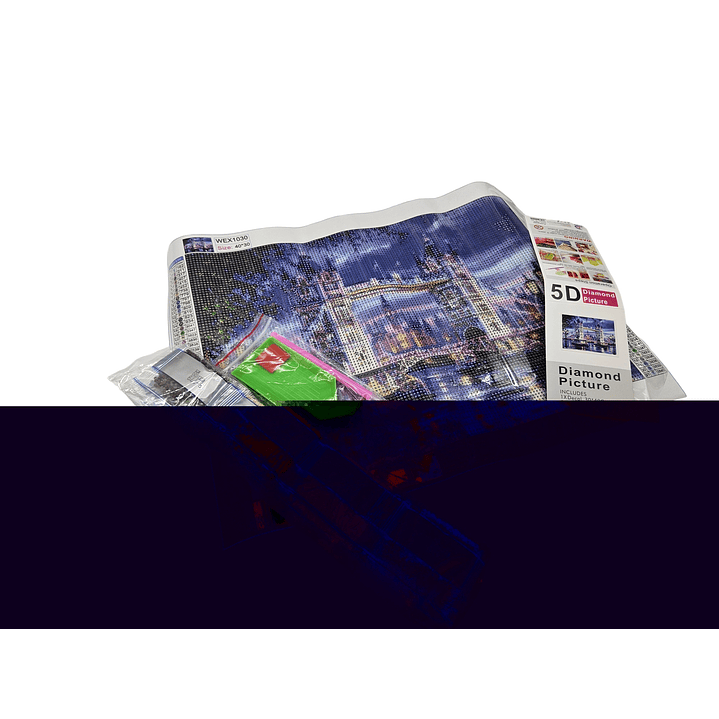 Kit De 5d Pintura Diamante - Diamond Painting 30x40cm 20