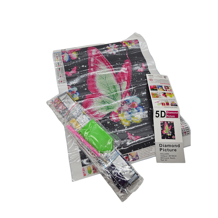 Kit De 5d Pintura Diamante - Diamond Painting 30x40cm 26