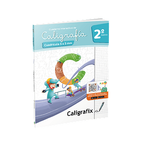 Cuaderno Caligrafix - Caligrafia Cuadricula 5x5 2° Basico