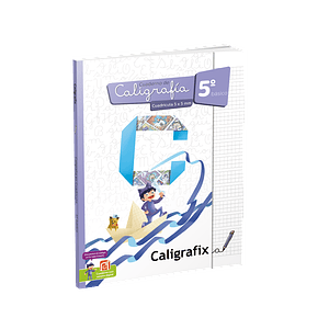 Cuaderno Caligrafix - Caligrafía Cuadricula 5x5 5° Básico
