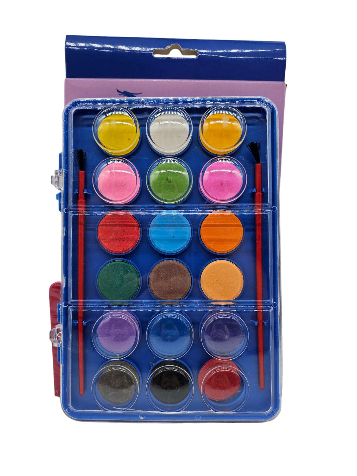 Acuarela 18 colores + pincel /10282