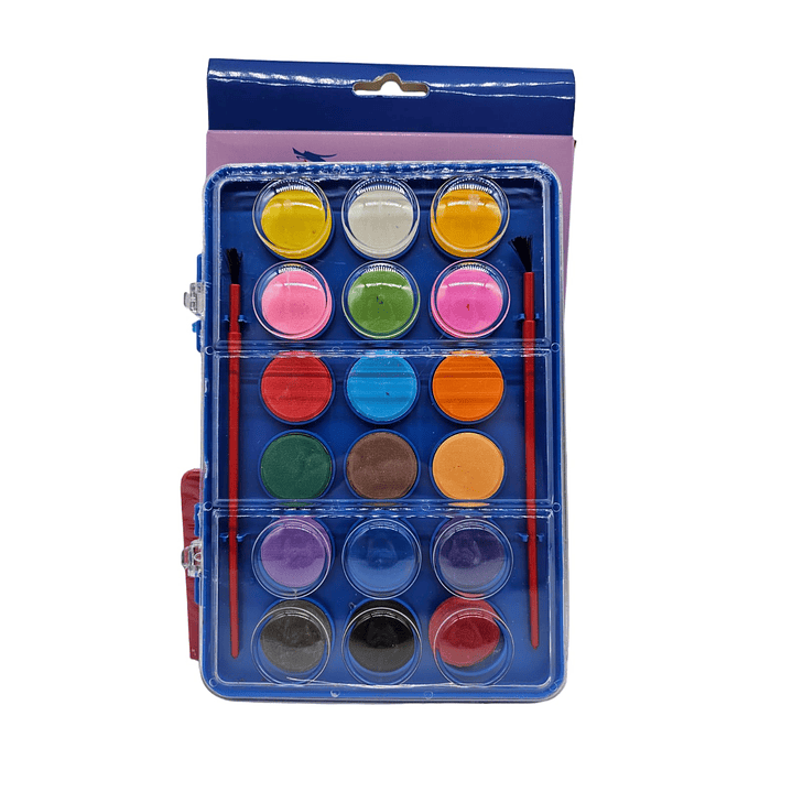 Acuarela 18 colores + pincel /10282 1