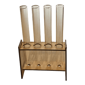 Gradilla - Porta tubo ensayo armable