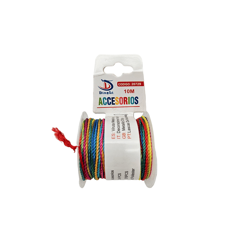 Hilo Multicolor Rollo 10 Metros. 1