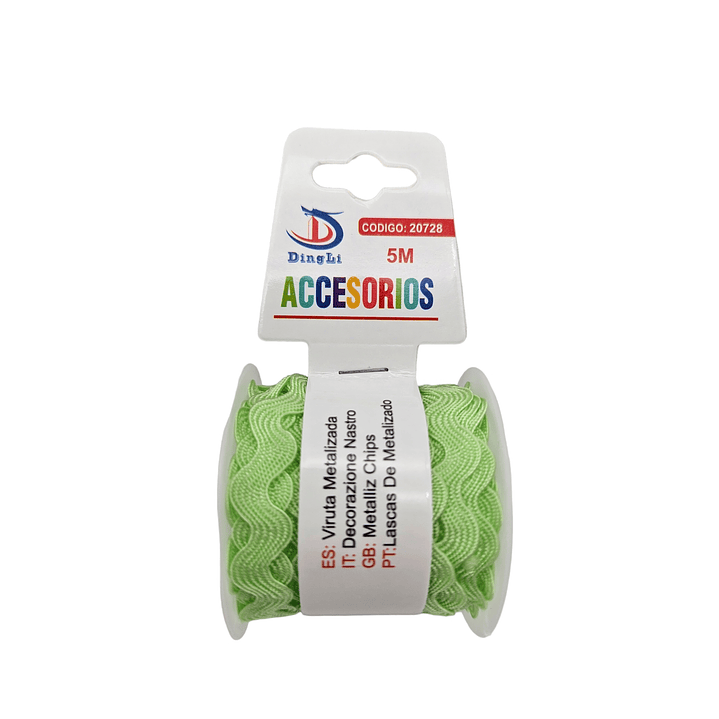 Espiguilla 5mm x 5 metros varios colores  1