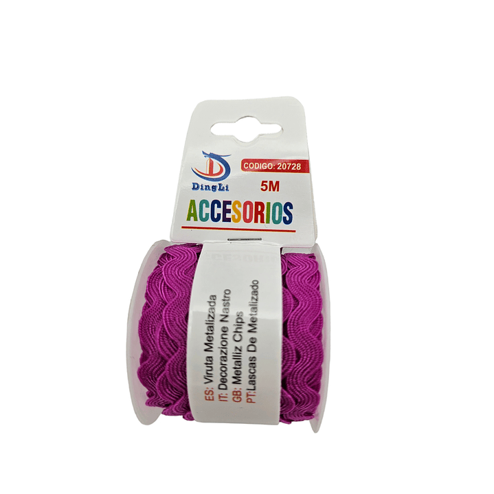 Espiguilla 5mm x 5 metros varios colores  5