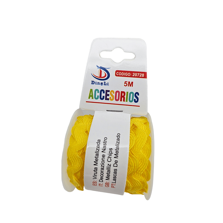 Espiguilla 5mm x 5 metros varios colores  6