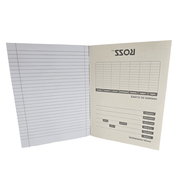 Cuaderno Collage de Composicion 80 Hjs  ROSS  2