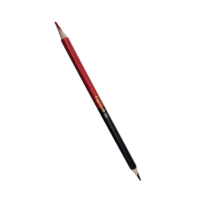 Lapiz Bicolor Delgado Capriccio Azul - Rojo 1
