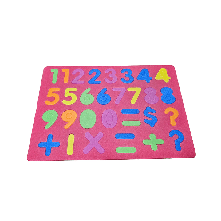 Numeros de Goma eva 1