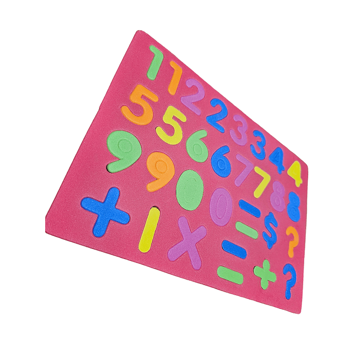 Numeros de Goma eva 2