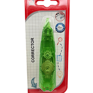 Corrector en cinta 6 metros.