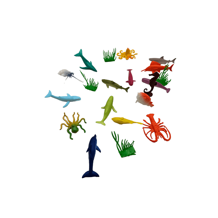 Set animales del Oceano 1