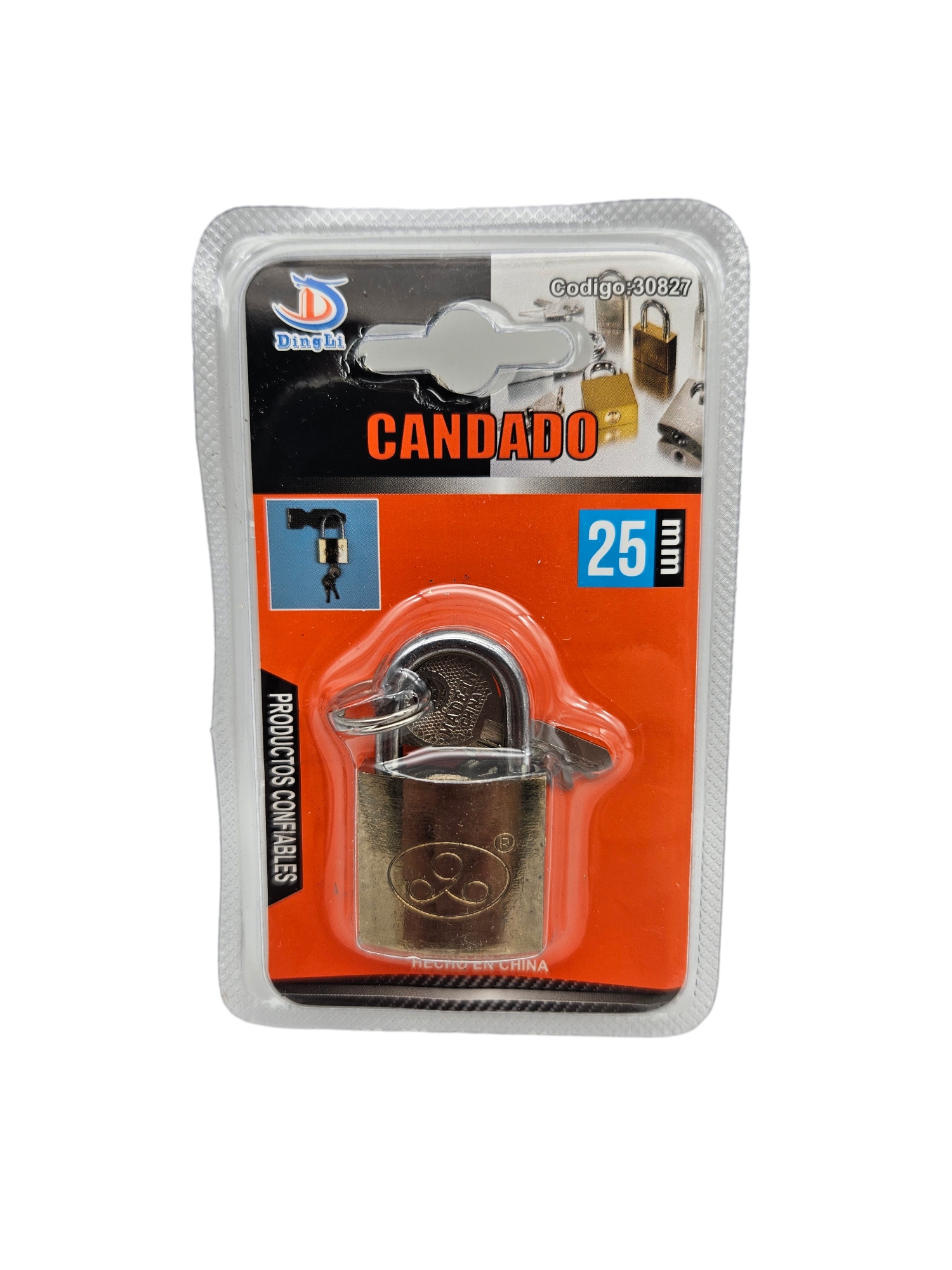 Candado casillero 25mm
