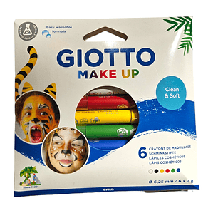 Lapices Pintacarita - Giotto make up 6 Colores