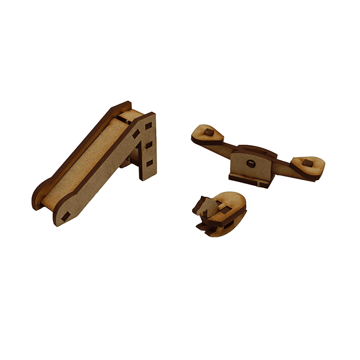 Juegos de Plaza para maqueta Corte laser /Nilsa 3