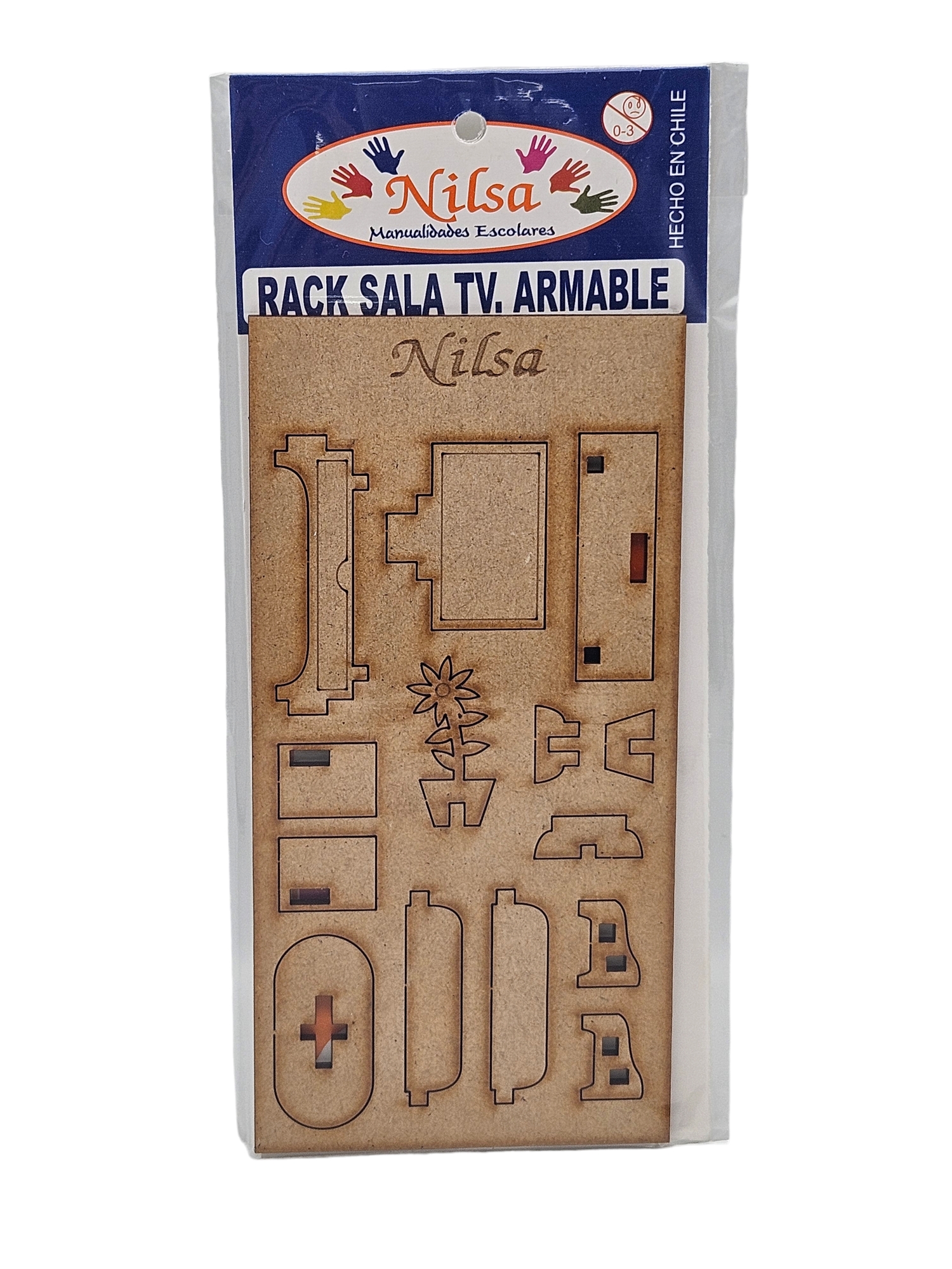 Pack Televisor con Rack + Sillon Corte láser /nilsa