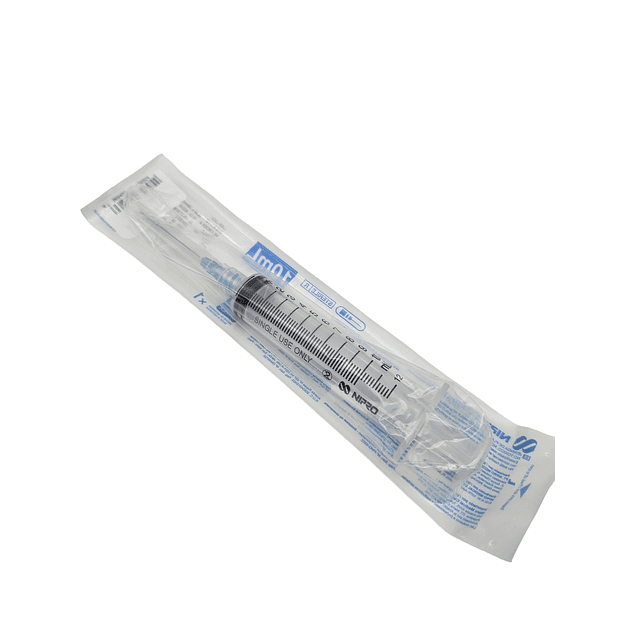 Pack 6 Jeringa Plastica Desechable 10ml