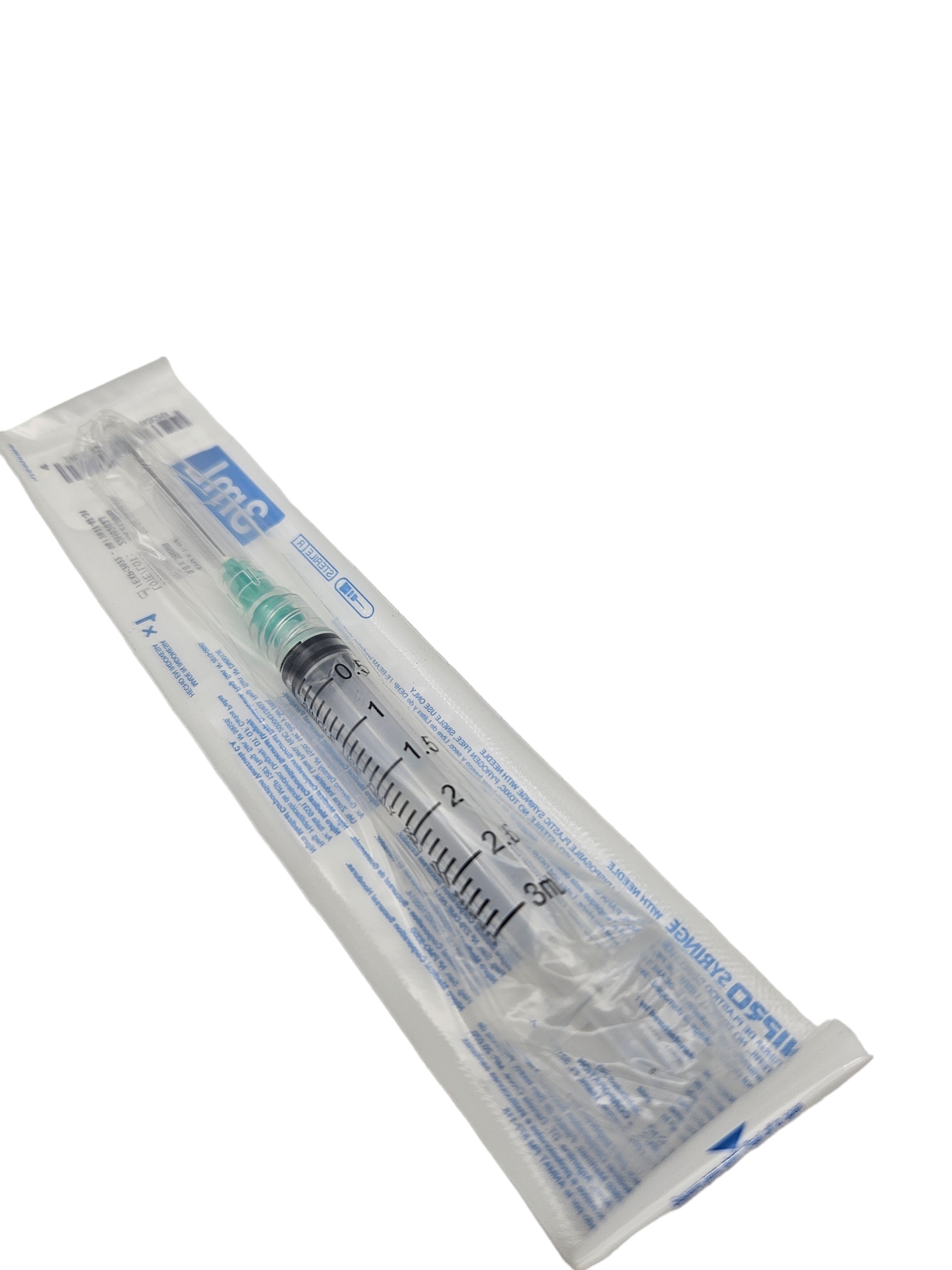 Jeringa Plastica Desechable 3ml