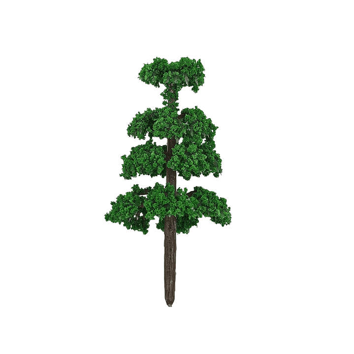 Pack 6 Arboles Maqueta Verde 3