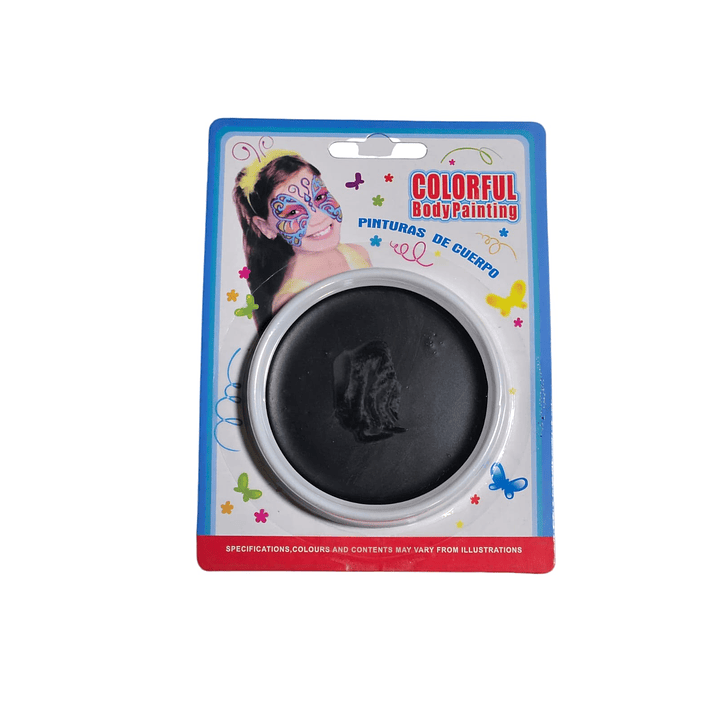 Pinta carita - Pintura de Cara Color Negra 1