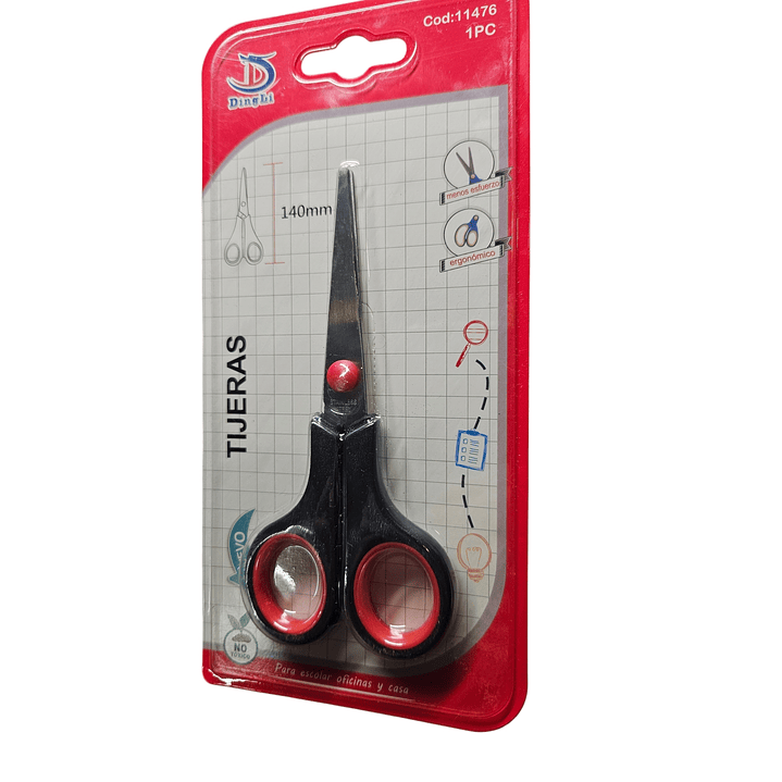 Tijera escolar 140mm DingLi 2