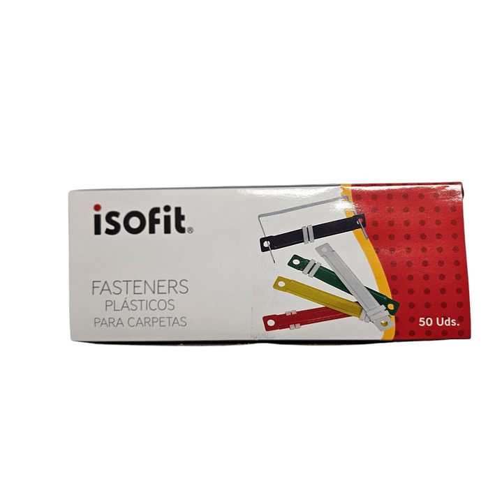 Acoclip / Fasteners Plásticos colores Isofit 50und. 1