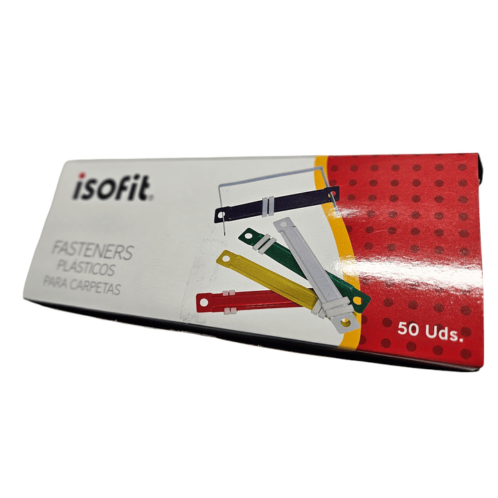 Acoclip / Fasteners Plásticos colores Isofit 50und. 2