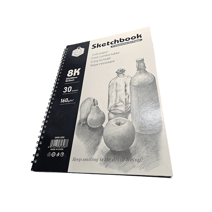 sketchbook para dibujo profesional 8K 1