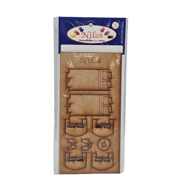 Pack dormitorio niño para maqueta Laser /Nilsa 1