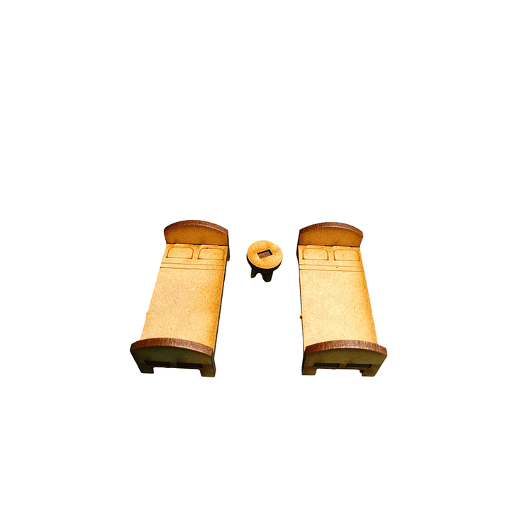 Pack dormitorio niño para maqueta Laser /Nilsa 2