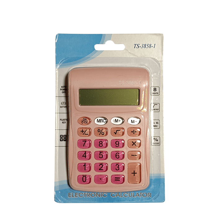 Calculadora Pequeña 8 digitos TS-3858-1 3