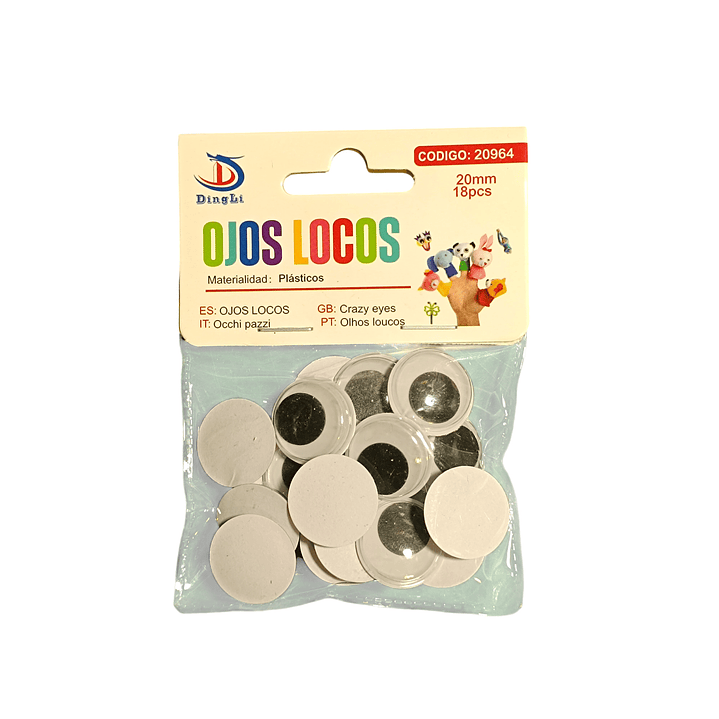 Ojos Locos Negros 12